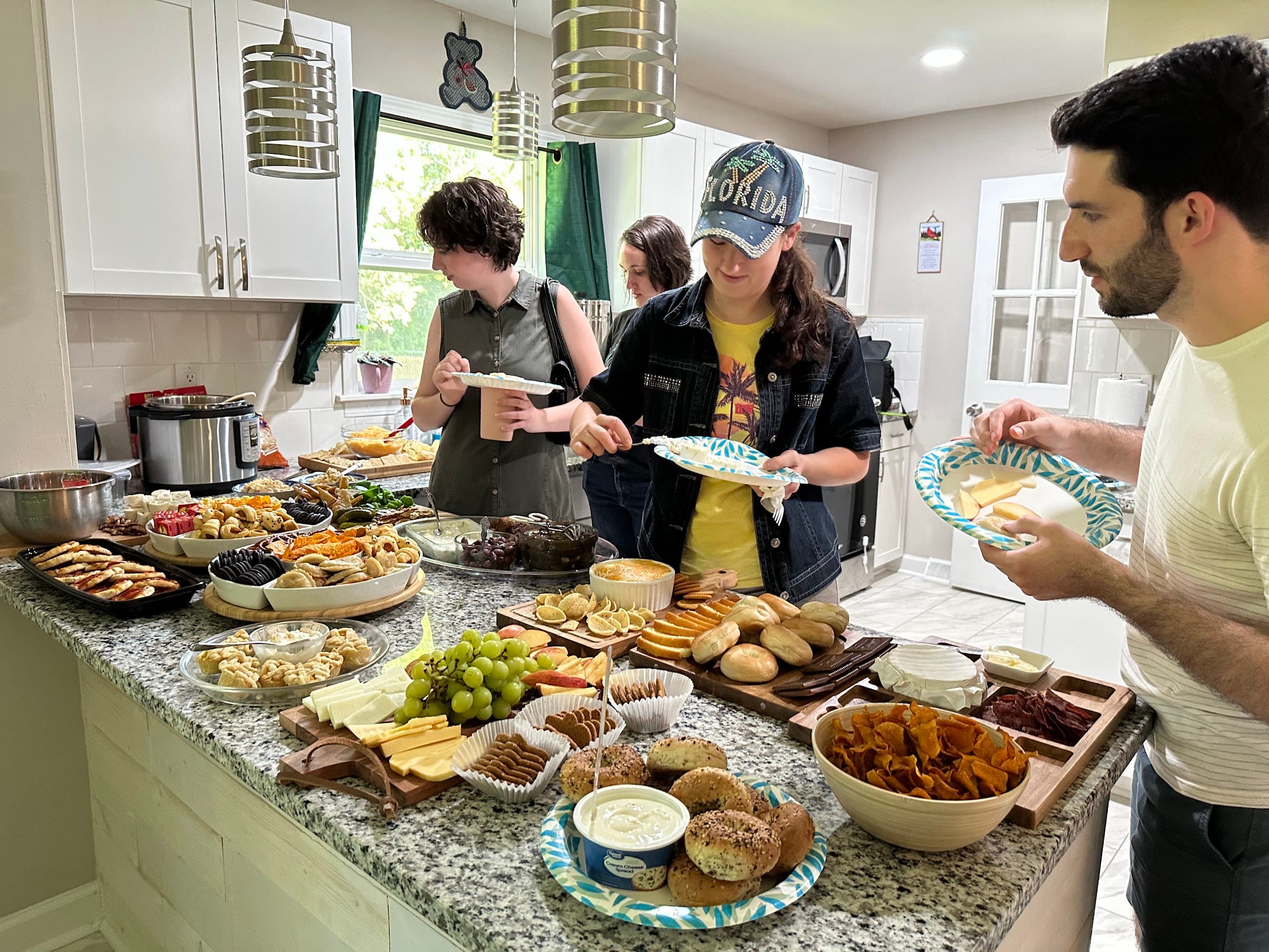 FIT Life Group sharing a meal and good conversation