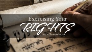 church sermon about causing others to stumble because of your freedom in Jesus