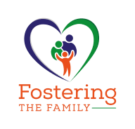 logo for fostering the family