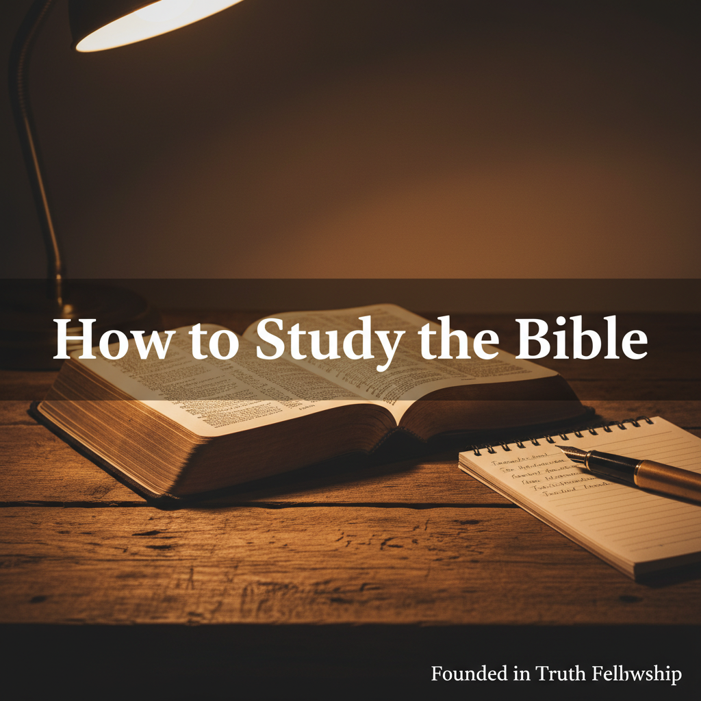 How to study the Bible - step by step guide for deeper Scripture understanding